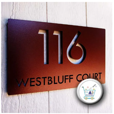 Custom Copper-Coated Nameplate – Get it Delivered in Just 4-6 Days!